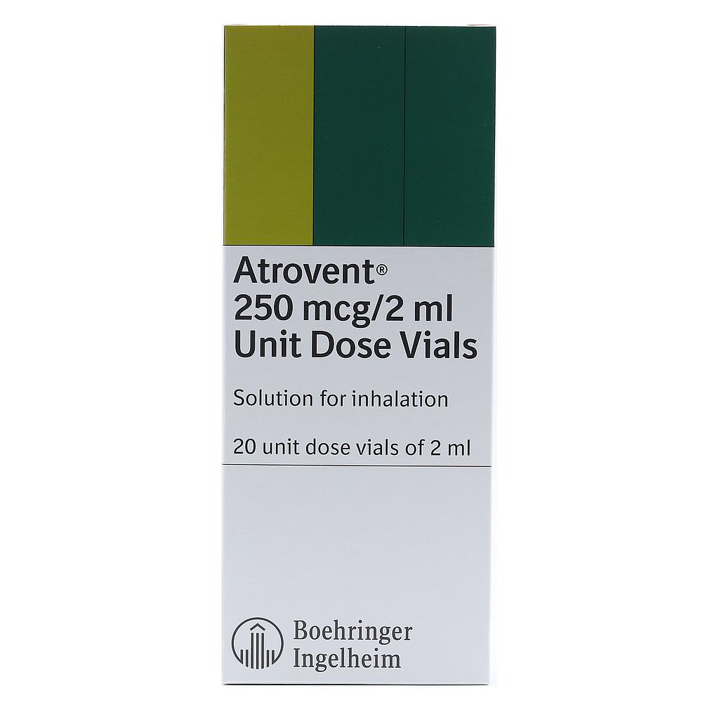 Atrovent  U D V 0.25 mg/2ml Liquid for Inhalation