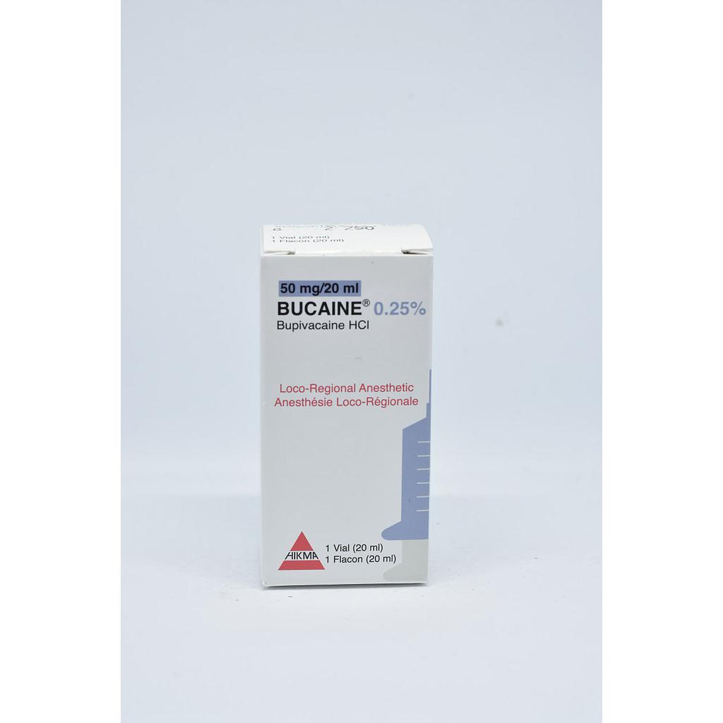 Bucaine  2.5 mg/ml Parenteral VIAL