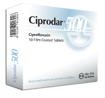 Ciprodar 500mg Film Coated Tablet