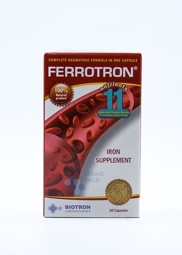 FERROTRON (30 CAPSULES)
