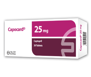 Capocard 25mg Tablet