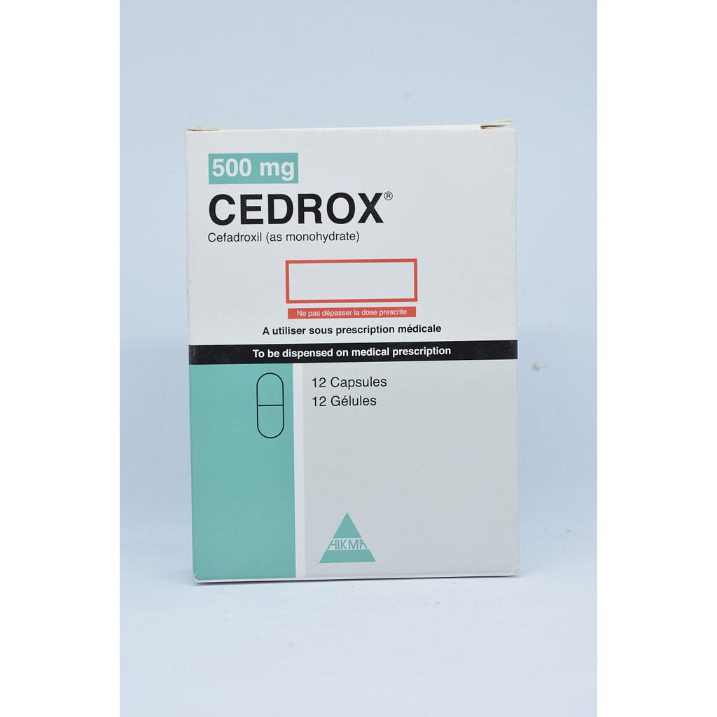 Cedrox 500 mg 12 Capsules 