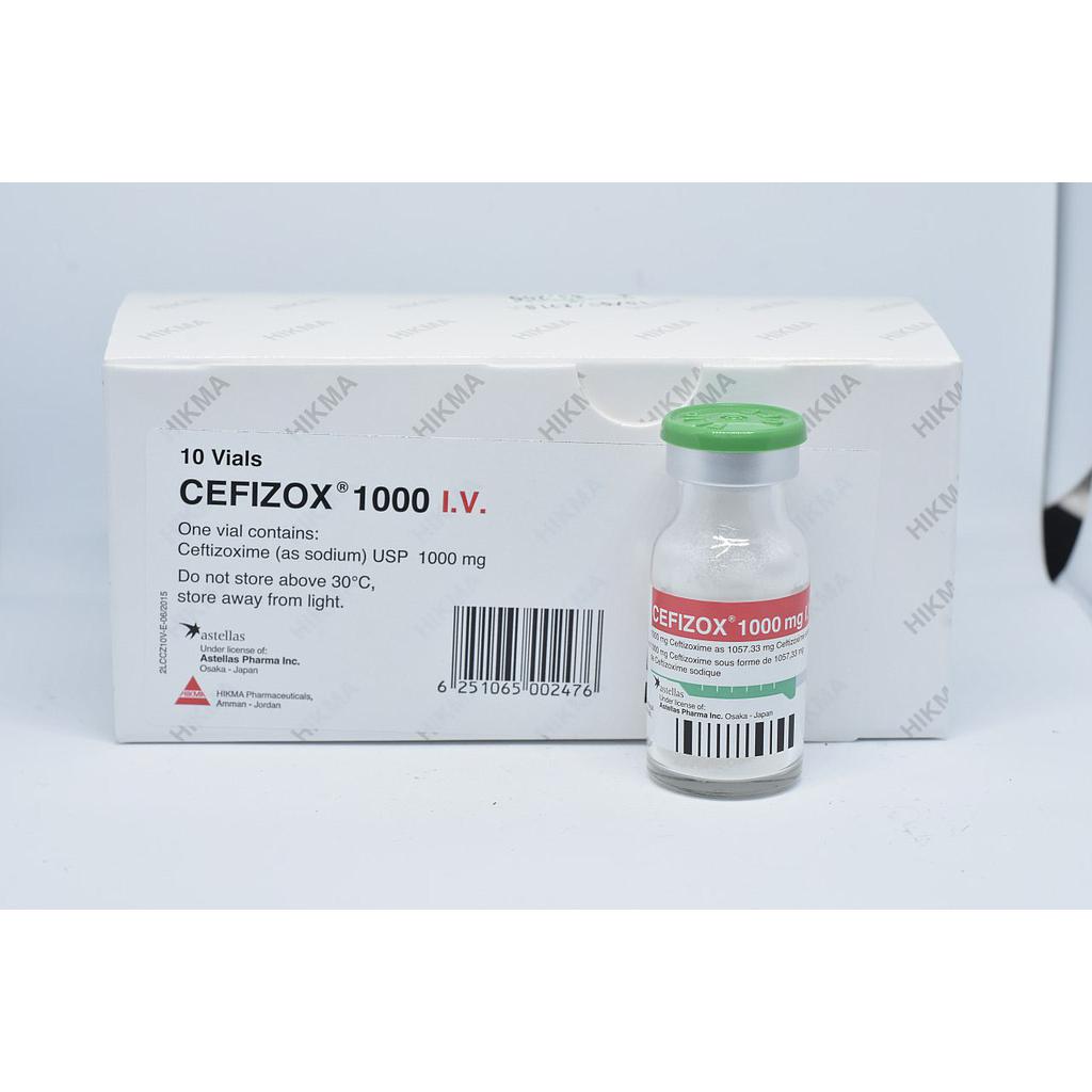 Cefizox   1000 mg Parenteral VIAL