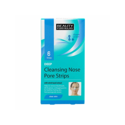 Beauty Formulas Deep Cleansing Nose Pore Strips 6 Strips