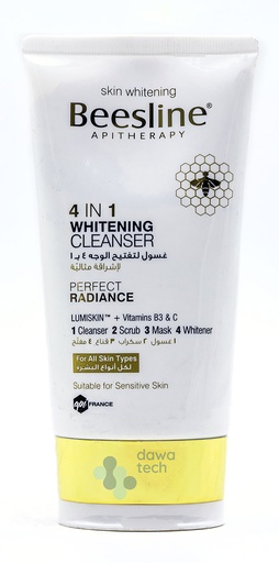 Beesline 4 In 1 Whitening Cleanser 150Ml