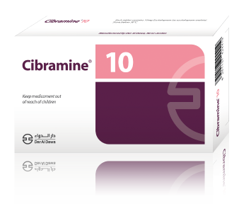 Cibramine 10mg Film Coated Tablet.
