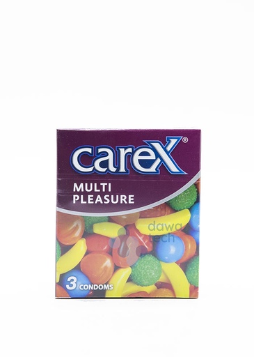 Carex Condom Multi Pleasure 3Pcs