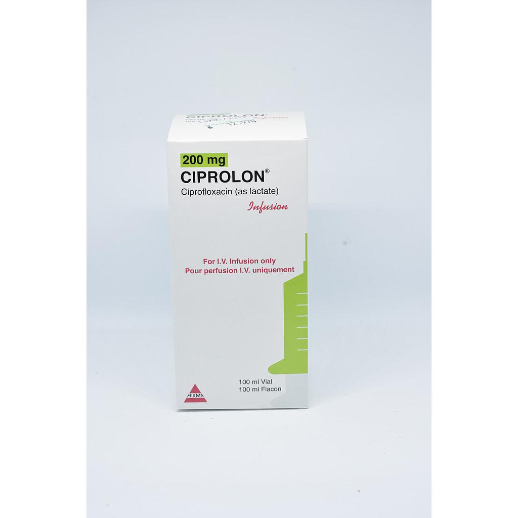 Ciprolon   200 mg/100ml Parenteral infusion 