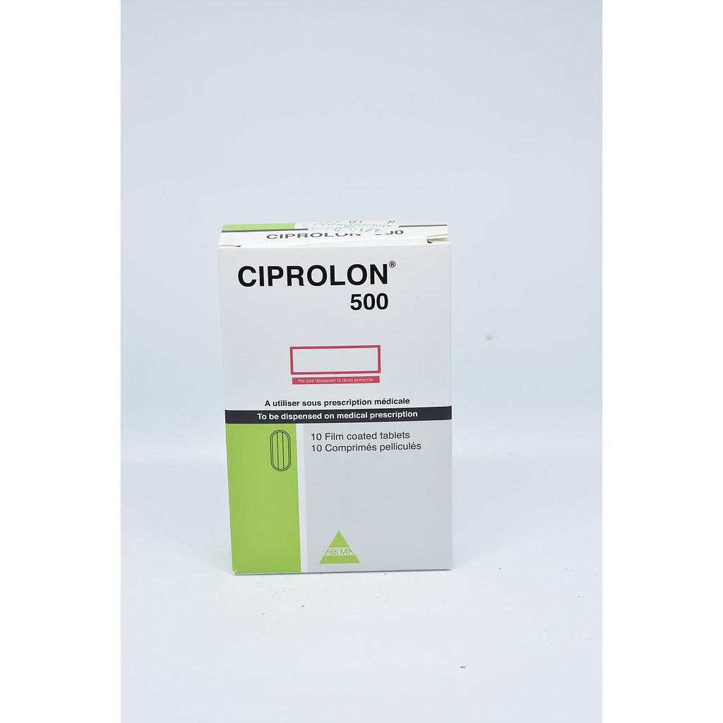 Ciprolon   500 mg Oral Tablet