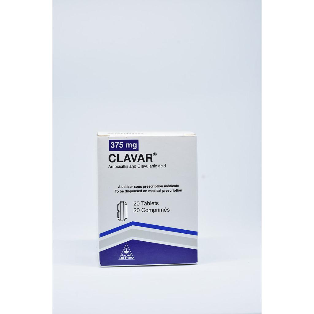 Clavar 375mg Tab Tablets	