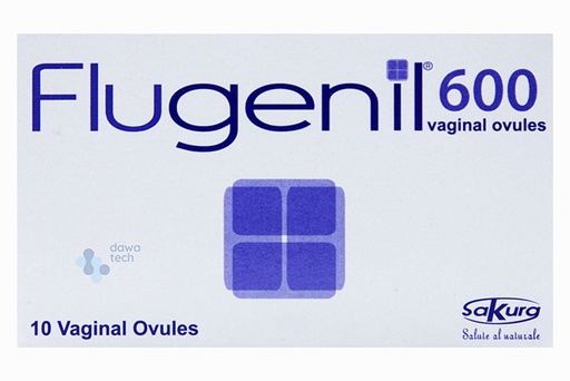 Flugenil 600 10 Vaginal Ovules