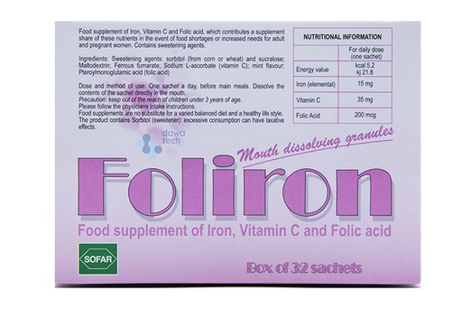 Foliron 32 Sachets