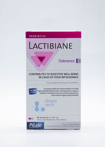 Lactibiane Tolerance 30 Capsules