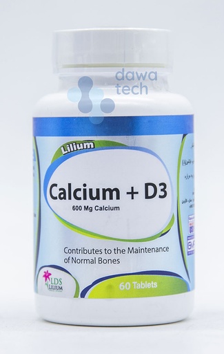 Lilium Calcium + D3 60 Tab