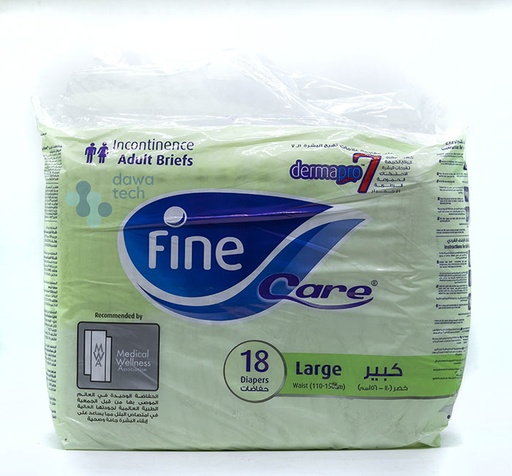 Fine Care Adult 18 Diapers Large 387