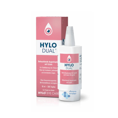 Hylo Dual Eye/Drops 10Ml