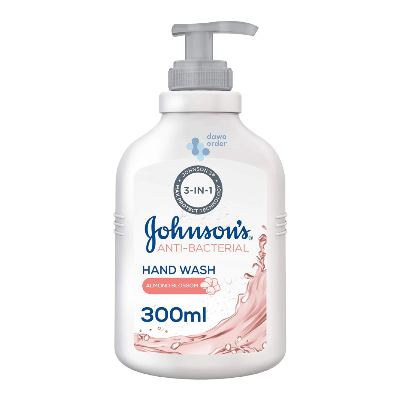 Johnsons Antibactrial Almond Hand Wash 300Ml