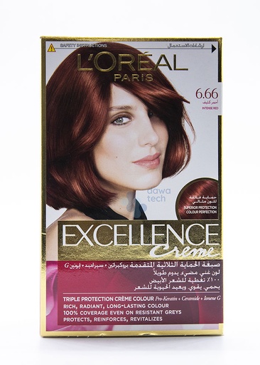 Loreal Color 6.66 Intense Red