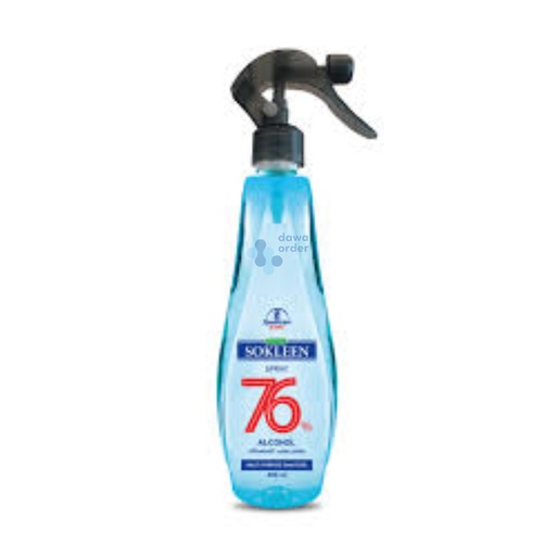 Sokleen Spray Alcohol 400Ml