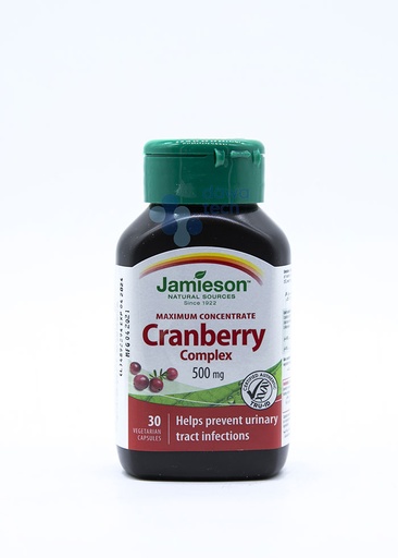 JAMIESON CRANBERRY 500mg (30 CAPSULES)