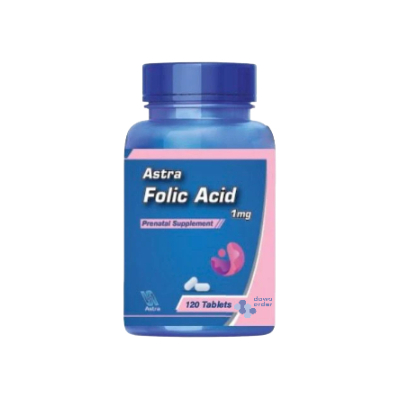 Astra Folic Acid 1Mg 120Tab