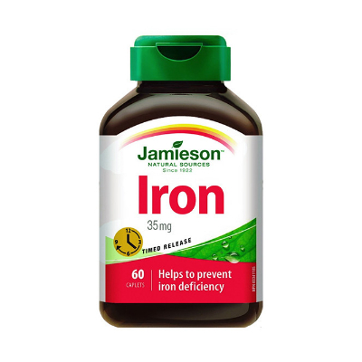 JAMIESON IRON (35 mg) (60 TABLETS)