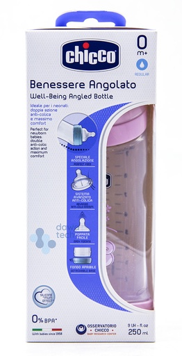 Chicco Bottle Girl (250Ml)(2M+) Well Being