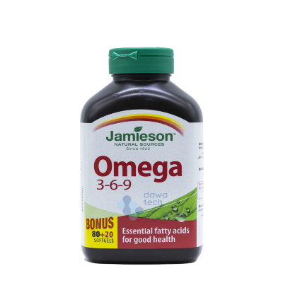 Jamieson Omega 3-6-9 (80+20 Softgels)