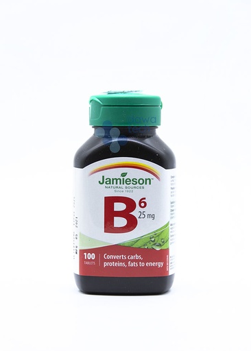 JAMIESON VITAMIN B6 (25 mg) (100 TABLETS)