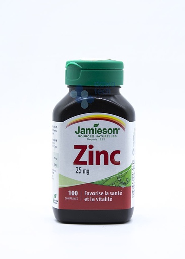 JAMIESON ZINC (25 mg) (100 TABLETS)