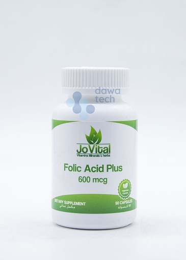 Jovital Folic Acid Plus (600Mcg) (90Cap)