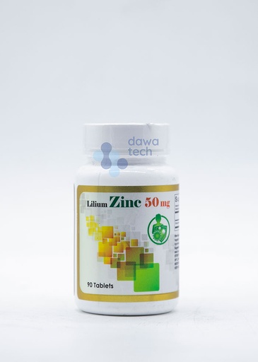 Lilium Zinc 50Mg (90 Tab)