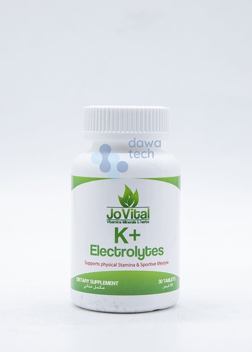 JOVITAL K+ ELECTROLYTES (30 CAPSULES)