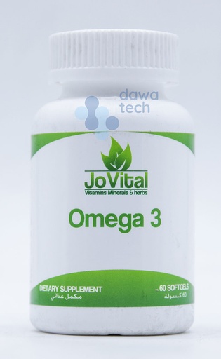 JOVITAL OMEGA 3 (60 CAPSULES)