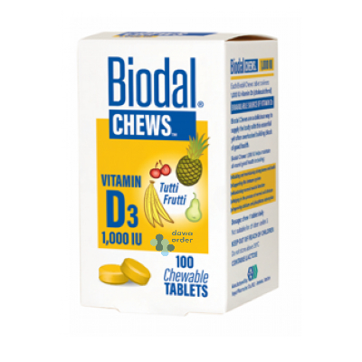 Biodal Chews D3 4000Iu Chetab