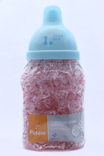 Potato L علبة حلمات سليكون عدد 100