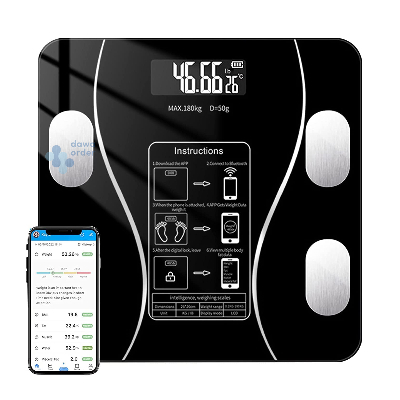 Scale ميزان وزن ديجيتال بلوتوث