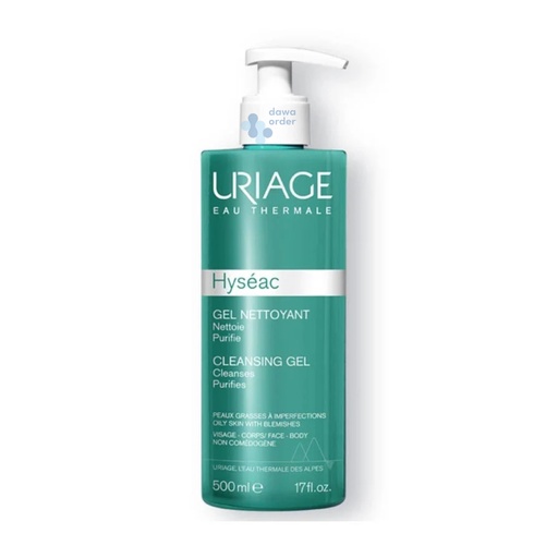 Uriage Hyseac Cleansing Gel 500Ml