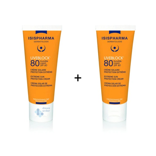 Uveblock 80 Invisible Cream Offer 1+1