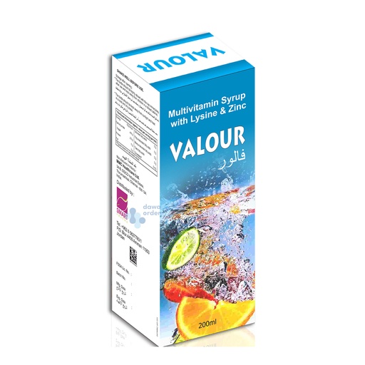 Valour Multi Vit Syrup 200Ml