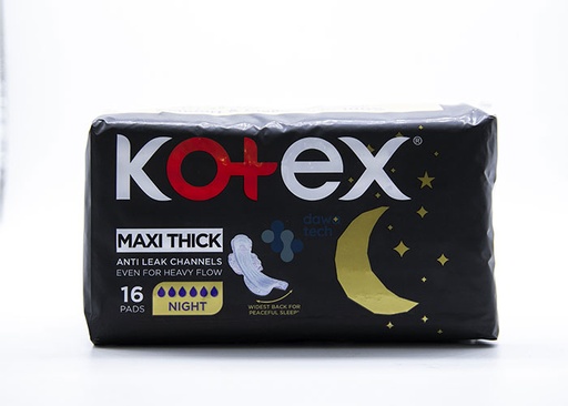 KOTEX MAXI PROTECT NIGHT (16 PADS)