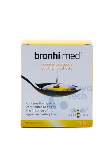 Bronhi Med Honey With Propolis & Thyme 210G