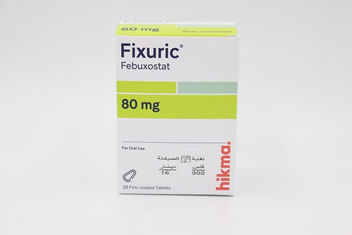 Fixuric 80Mg Tablets 28'S