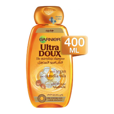 Garnier Ultra Doux Shampoo Argan & Camelia 400 Ml