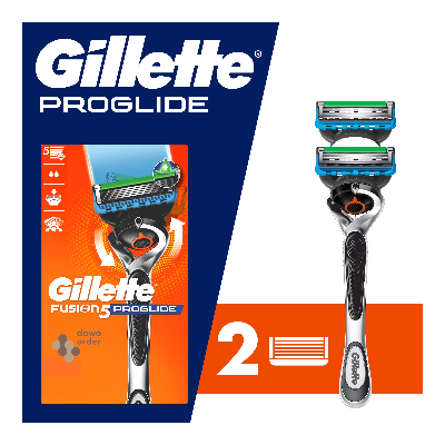 Gillette Fusion Proglide With 2 Blades