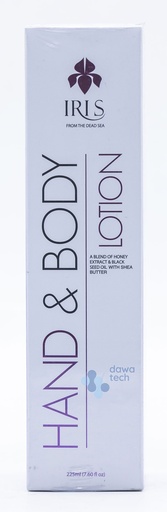 Iris Hand And Body Lotion Cooling & Helling Efficts 225Ml