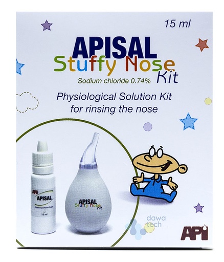 Apisal Stuffy Nose Kit (0.74%) (15 Ml)