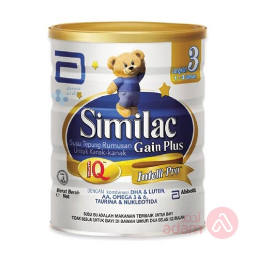 Similac Gain Plus 3 900 Gm
