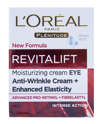 LOREAL REVITALIFT MOISTURIZING+ANTI-WRINKLE EYE CREAM (15 ml)
