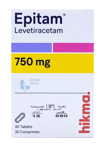 Epitam Xr 750Mg Tab